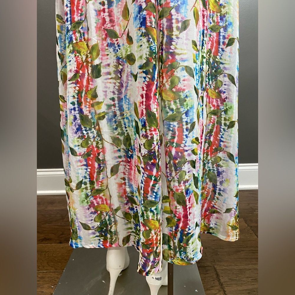 Blush Boutique Colorful Floral V-Neck Maxi Shorts/Dress Combo Size S - Picture 8 of 12